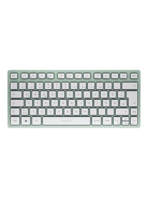 Cherry KW 7100 MINI BT - Tangentbord - Tysk - Grön