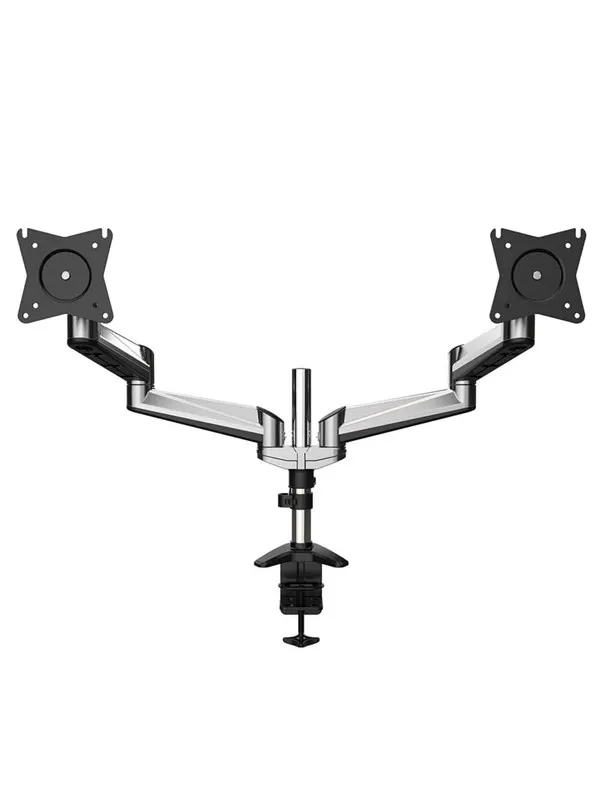 Desire2 Monitor Arm Duo Aluminium Gas