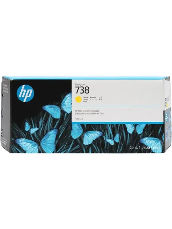 HP 738 / 676M8A - Yellow Ink