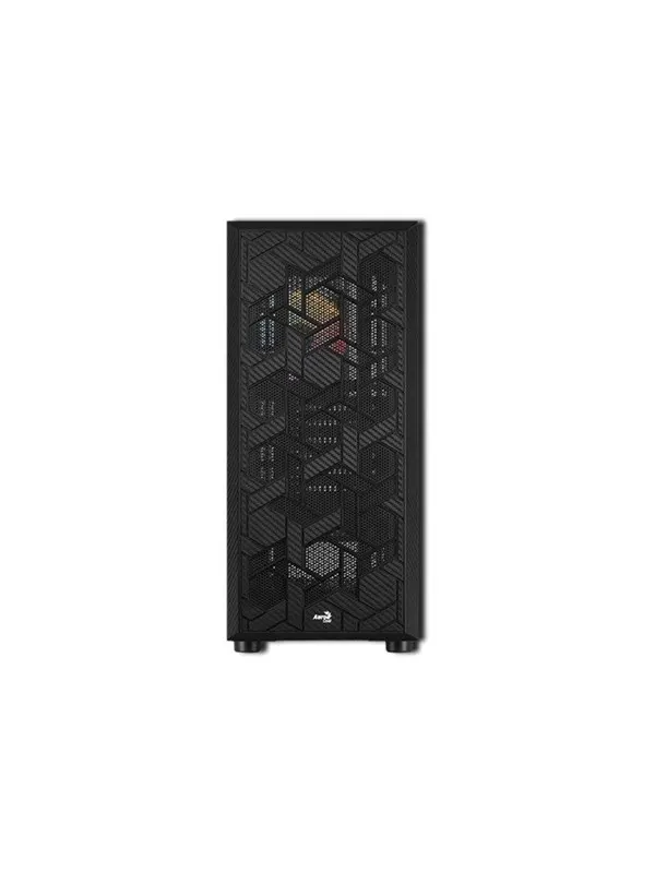AeroCool Hive FRGB - Tempered Glass Edition - MDT - ATX - Chassi - Miditower - Svart