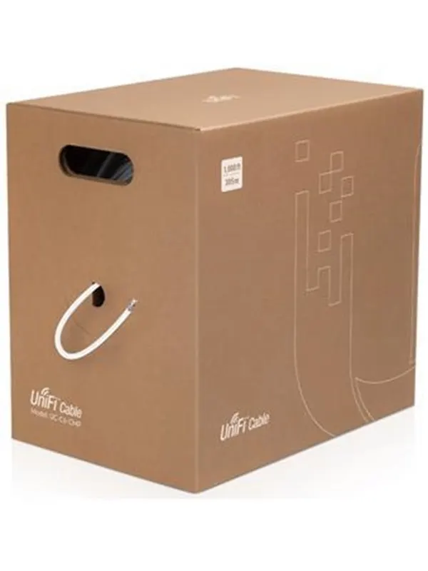 Ubiquiti UniFi Cable Cat6 CMP - Vit - 305m