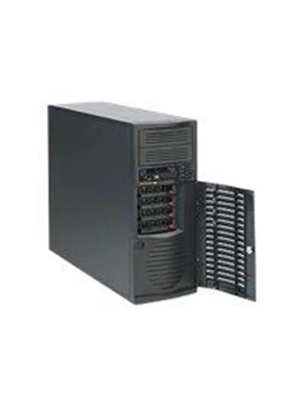 Supermicro SC733 TQ-668B - Chassi - Tower - Svart
