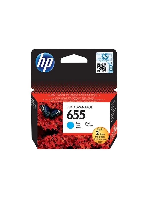 HP 655 / CZ110AE - Bläckpatron Blå