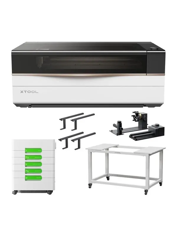 xTool P3 80W lasergraveringsmaskin - allt-i-ett-kit - 3D-skrivare