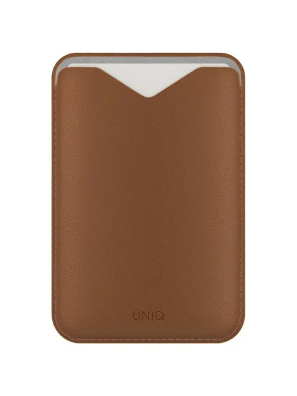 UNIQ Lyden Evo Magnetic Phone Wallet - Brown