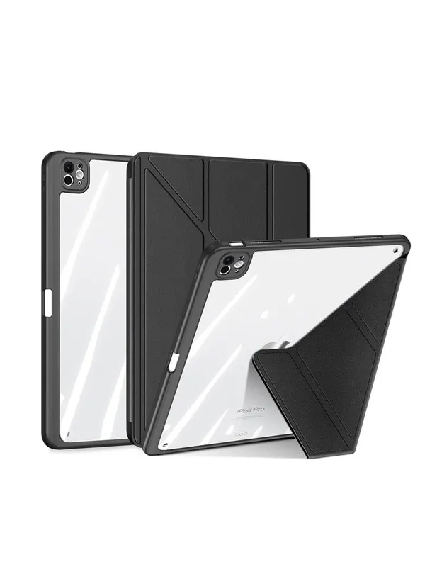 Dux Ducis Magi iPad Pro 13" Case (2024/2025) with Stand - Black