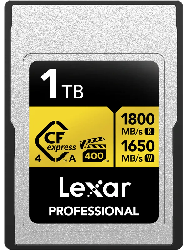 Lexar Professional GOLD CFexpress 4.0 Type A - 1TB