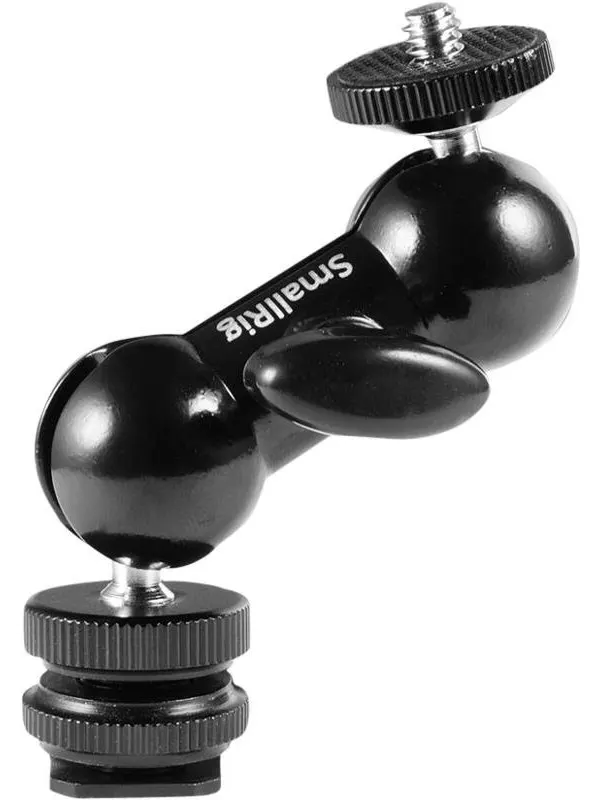 SmallRig 1135 MULTI-FUNC DOUBLE BALLHEAD SHOE+1/4"