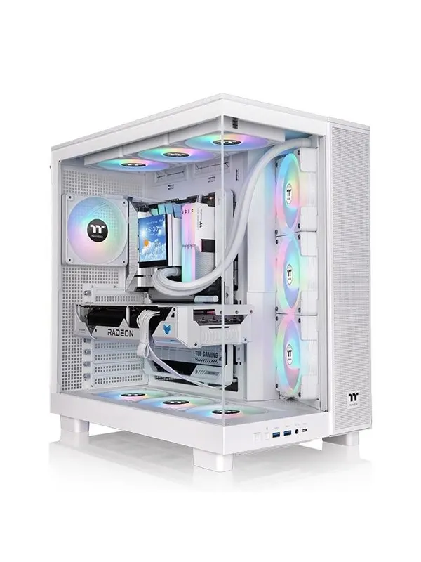Thermaltake View 380 XL TG ARGB - Chassi - Desktop - Vit