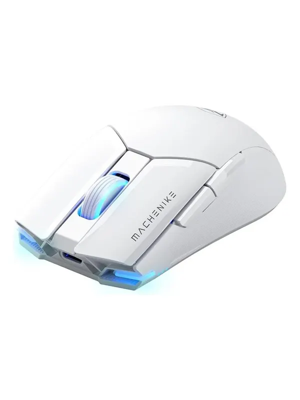 Machenike M7 Pro Wireless Gaming Mouse - White - 6 knappar - Vit