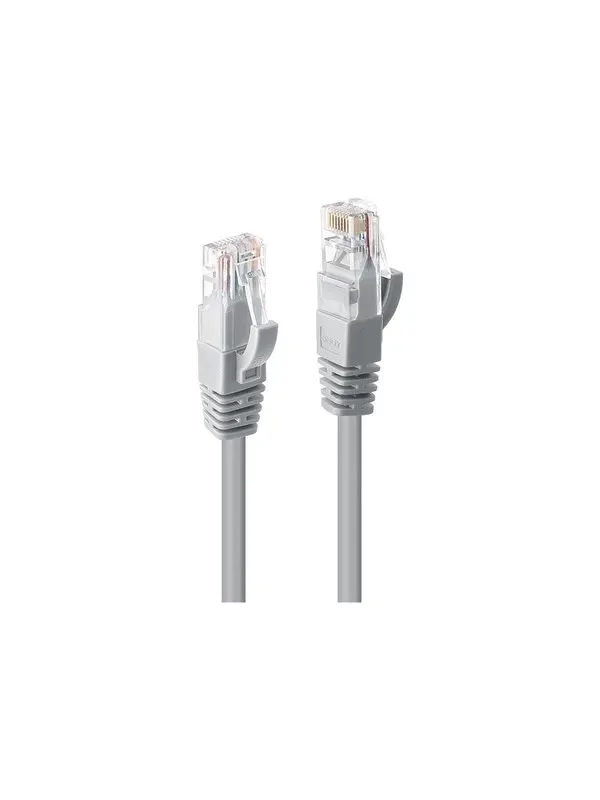 Lindy patch cable - 30 cm - grey - Grå - 0.3m