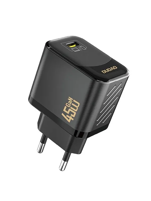 Dudao A28 45W GaN USB-C Wall Charger - Black