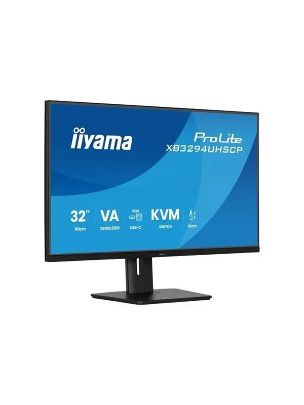 31.5" iiyama ProLite XB3294UHSCP-B1 - LED monitor - 4K - 31.5"