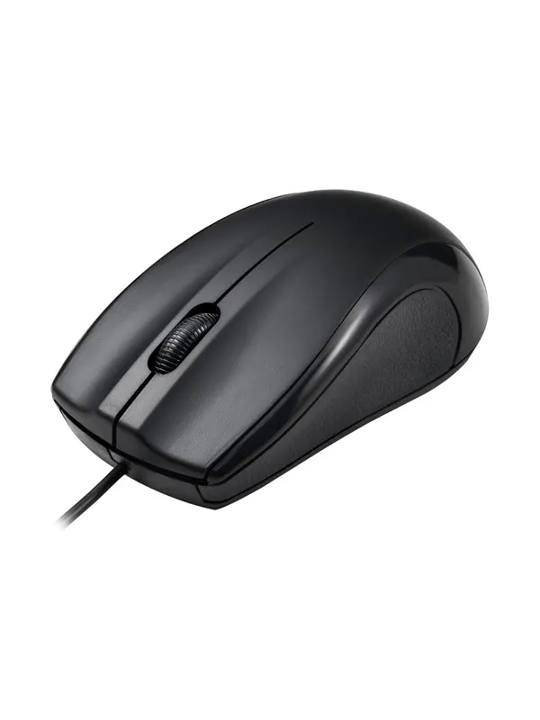 Deltaco MS-711-C - mouse - USB-C - black - Mouse - Optic - 3 knappar - Svart