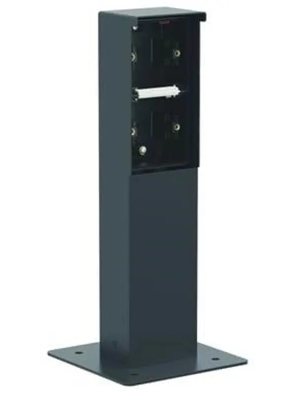 Niko-Servodan Hydro garden post with 2 functions including mounting flange, black