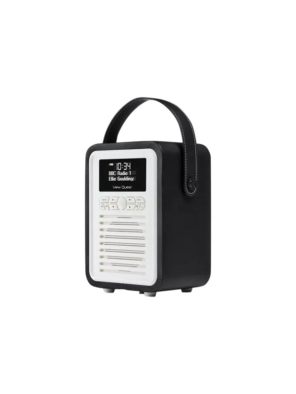 View Quest VQ Retro Miniradio - Svart