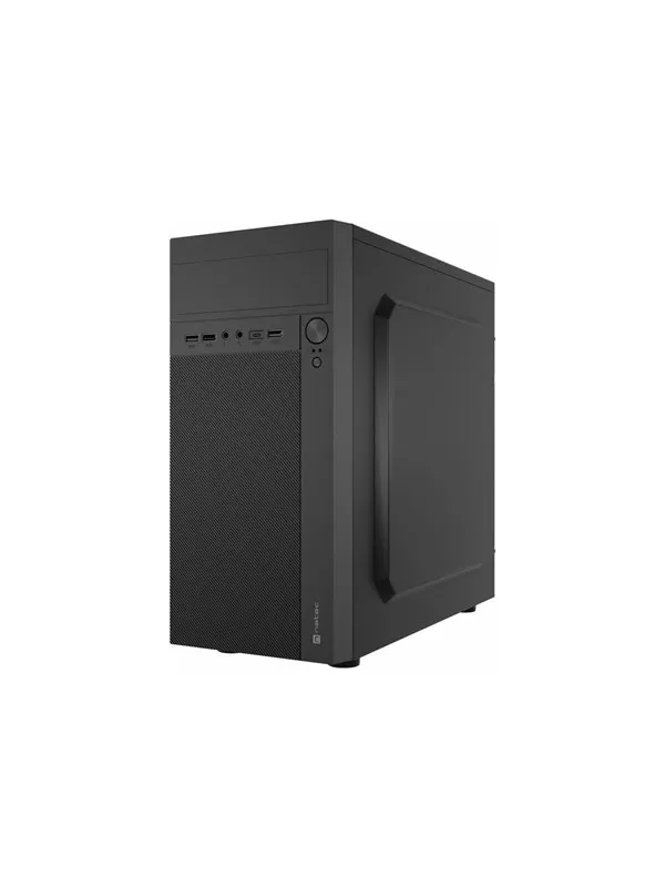 Natec HELIX - micro tower - micro ATX - Chassi - Tower - Svart