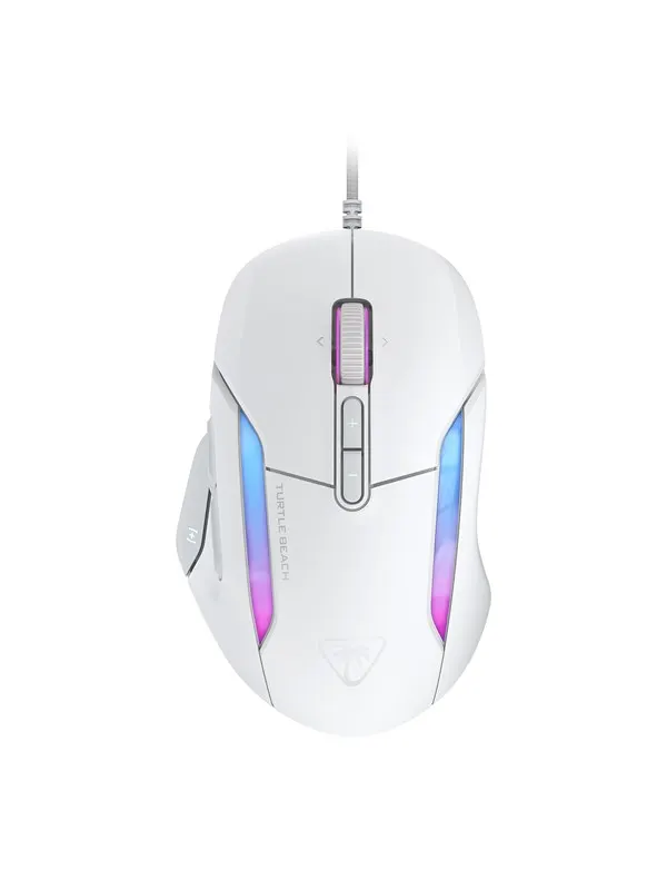 Turtle Beach Kone II - Gamingmus - Optic - 7 knappar - Vit