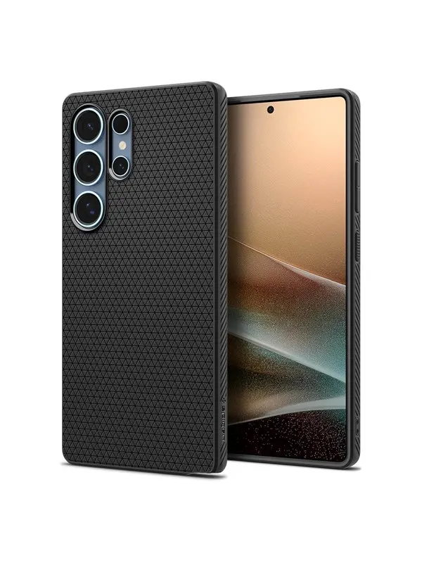 Spigen Liquid Air - matte black - Samsung Galaxy S25 Ultra