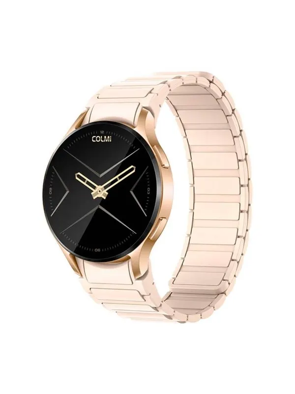 Colmi i28 Ultra smartwatch with magnetic strap (gold)