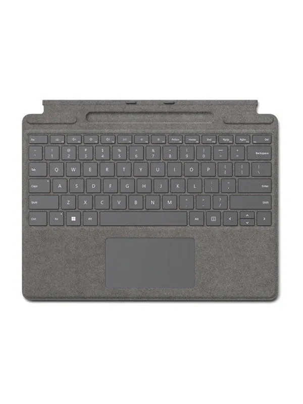 Microsoft Surface Pro Signature - Tangentbord - Tysk - Grå