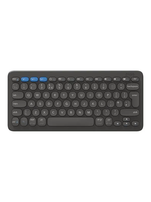 ZAGG Pro Keyboard 12 - Tangentbord - Nordisk - Svart