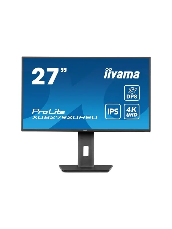 27" iiyama ProLite XUB2792UHSU-B6 - 3840x2160 - 60Hz - IPS - 15W USB-C