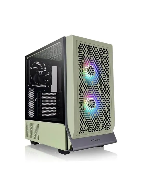 Thermaltake Ceres 300 TG ARGB - Chassi - Tower - Grön
