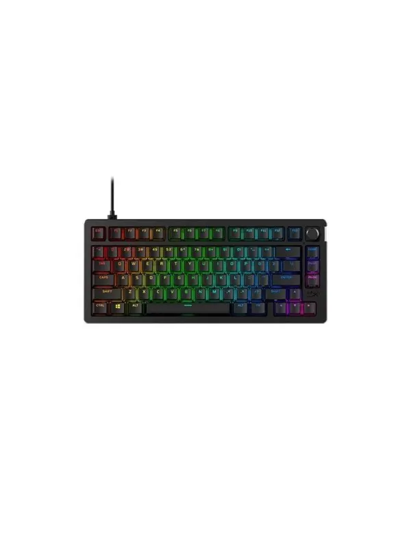 HyperX Alloy Rise 75% - Gaming Keyboard - Utan numpad - Engelska (US) - Svart