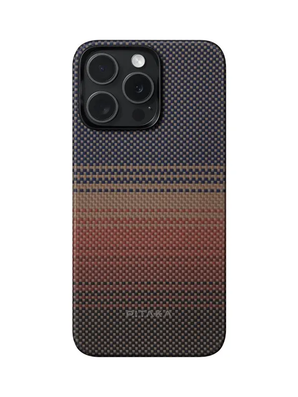 PITAKA MagEZ 5 case sunset - iPhone 15 Pro Max
