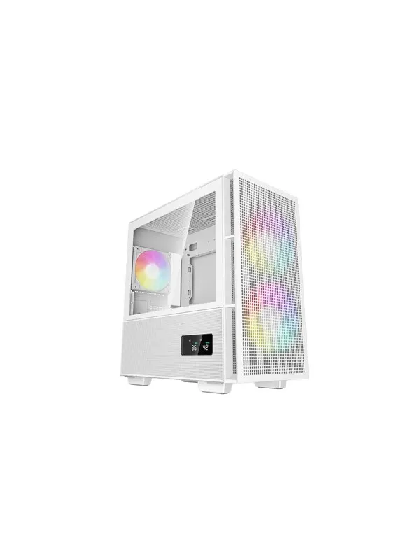 DeepCool CH360 Digital - Chassi - Miditower - Vit