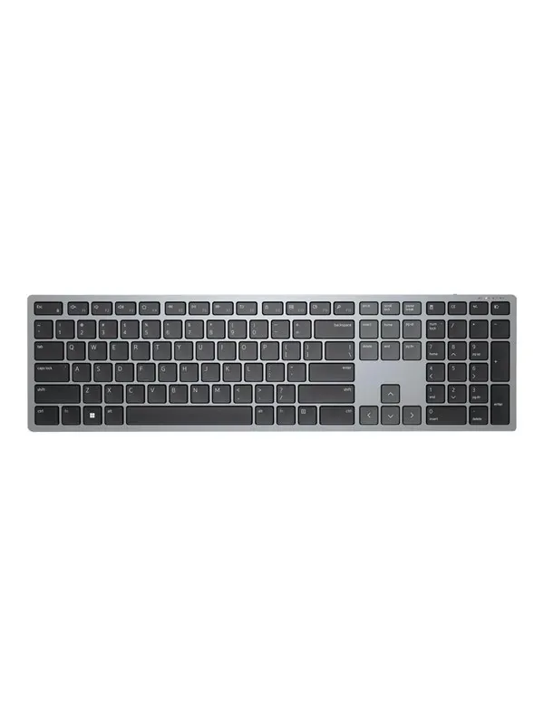 Dell Multi-Device KB700 - keyboard - AZERTY - French - grey - Tangentbord - Fransk - Grå