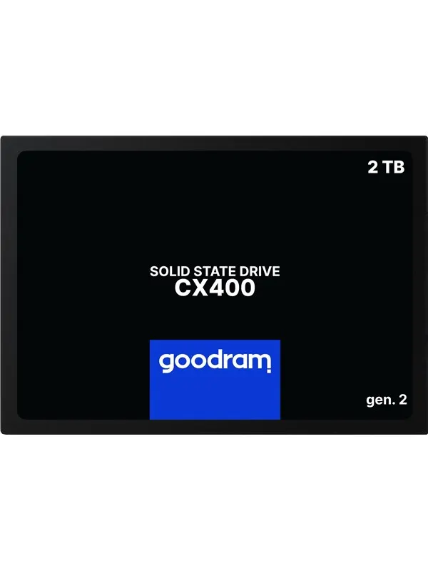 GOODRAM CX400 Gen. 2 SSD - 2TB - 2.5" - SATA-600