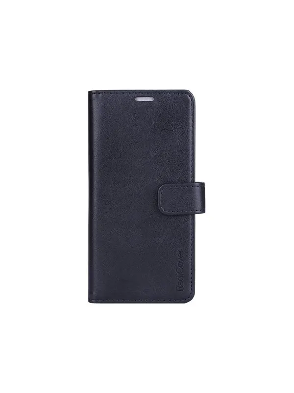 Radicover Radiation protected Mobilewallet PU Samsung  S21/S30 Flipcover Black 3-Led RFID