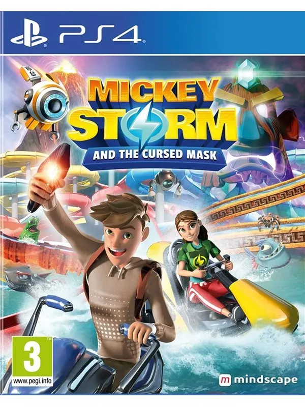 Mickey Storm and the Cursed Mask - Sony PlayStation 4 - Plattformsspelare