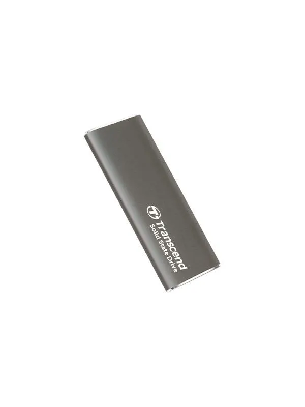 Transcend ESD265C SSD - 2TB - Grå - Extern SSD - USB 3.2 Gen 2