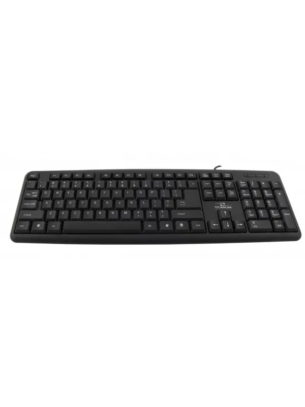 Esperanza TITANUM STANDARD USB KEYBOARD - Tangentbord - Svart