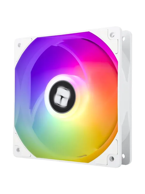 Thermalright TL-C12CW-S ARGB - White - Chassi fläkt - 120mm - Vit med RGB-ljus - 26 dBA