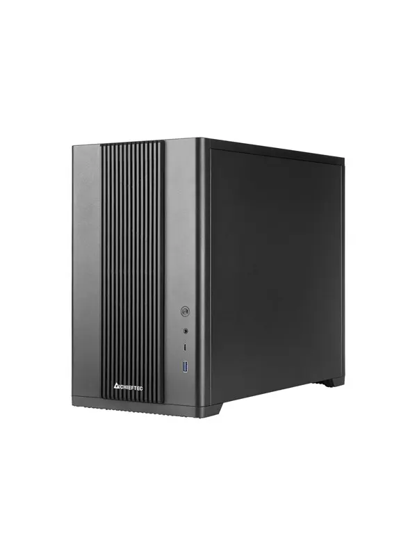 Chieftec UNI Series BX-10B-M-OP - MT - micro ATX - Chassi - Tower - Svart