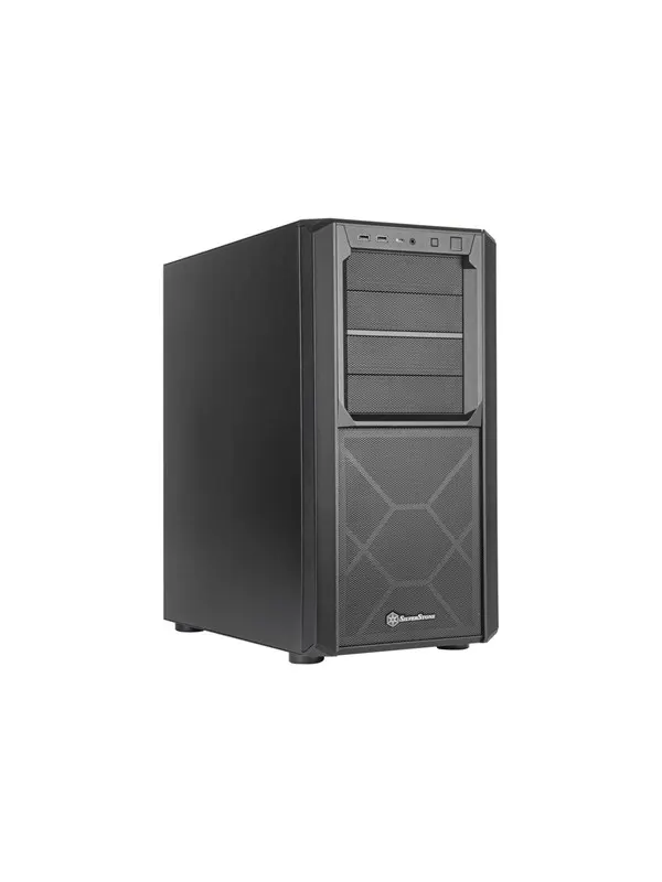 SilverStone Seta D1 - Chassi - Tower - Svart