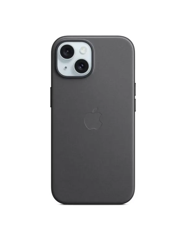 Apple iPhone 15 FineWoven Case with MagSafe - Black