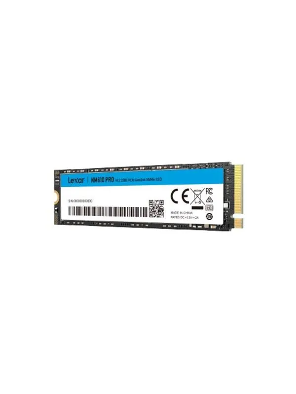 Lexar NM610PRO SSD - 500GB - M.2 2280 - PCIe 3.0