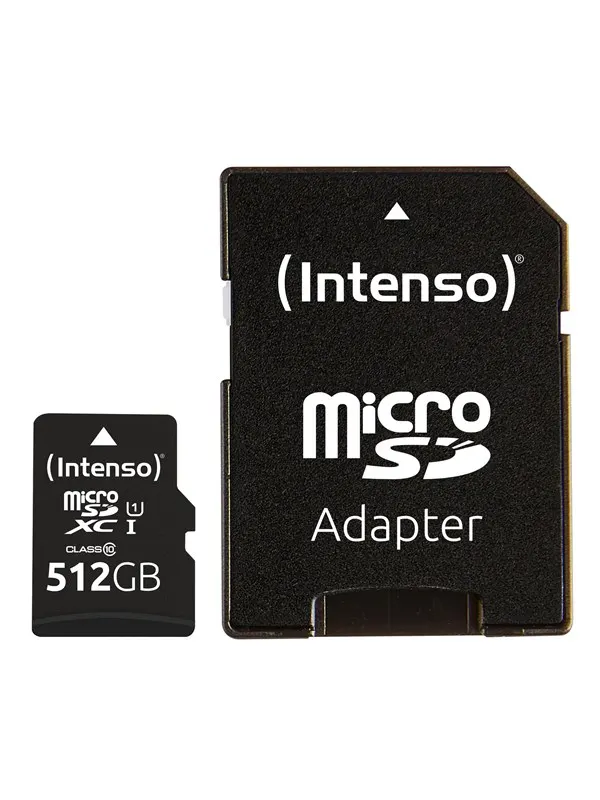 Intenso microSD UHS-I Performance - 90MB/s - 512GB