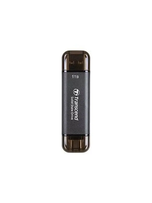 Transcend ESD310 SSD - 256GB - Svart - Extern SSD - USB 3.2 Gen 2x1