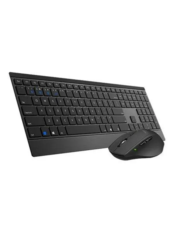 RAPOO 9500M - Tastatur &amp; Mus set - Nordisk - Svart