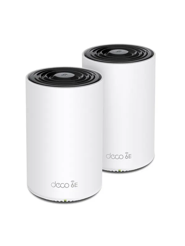 TP-Link Deco XE75 (2-PACK) AXE5400 Tri-Band Mesh Wi-Fi 6E System - Wireless router 802.11a/b/g/n/ac/ax (Wi-Fi 6E)