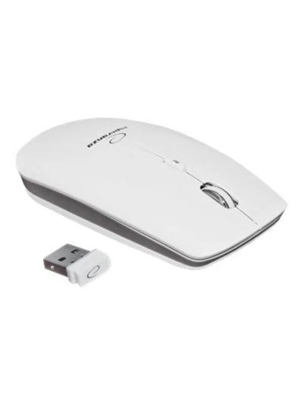 Esperanza EM120W - mouse - 2.4 GHz - white - Mouse - Optic - 4 knappar - Vit