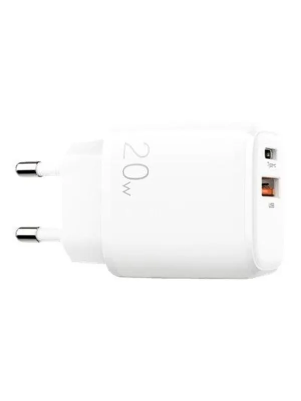 SiGN Quick Charger USB & USB-C PD & Q.C3.0 3.5A 20W - White