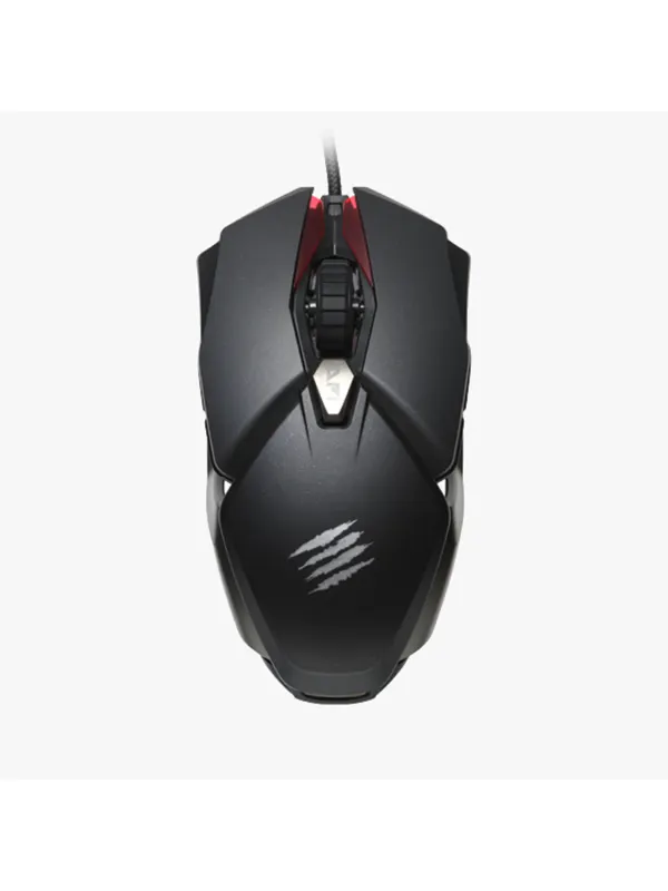 Mad Catz B. A. T. 6+ Gamingmus - Gamingmus - Optic - 10 knappar - Svart