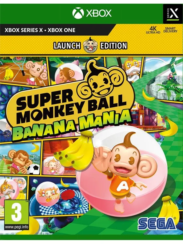Super Monkey Ball: Banana Mania (Launch Edition) - Microsoft Xbox One - Plattformsspelare